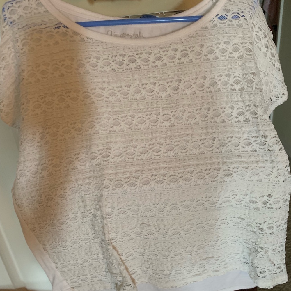 Cream shirt